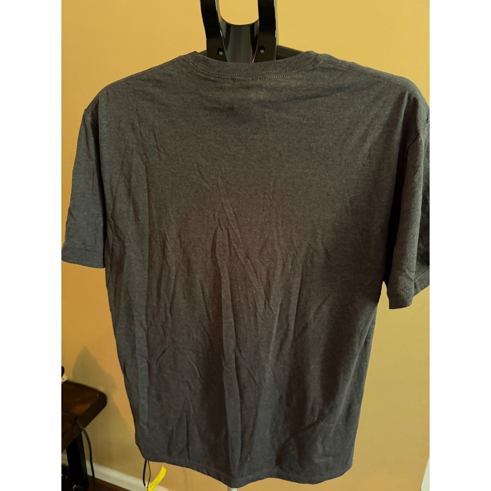 Griswolds Famous Eggnog Christmas Vacation Graphic T-Shirt Mens Large Grey - Picture 2 of 4